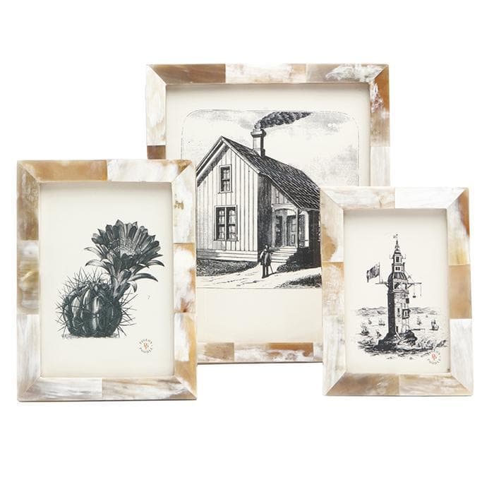 Essen Natural Horn Picture Frame - Thumbnail 4