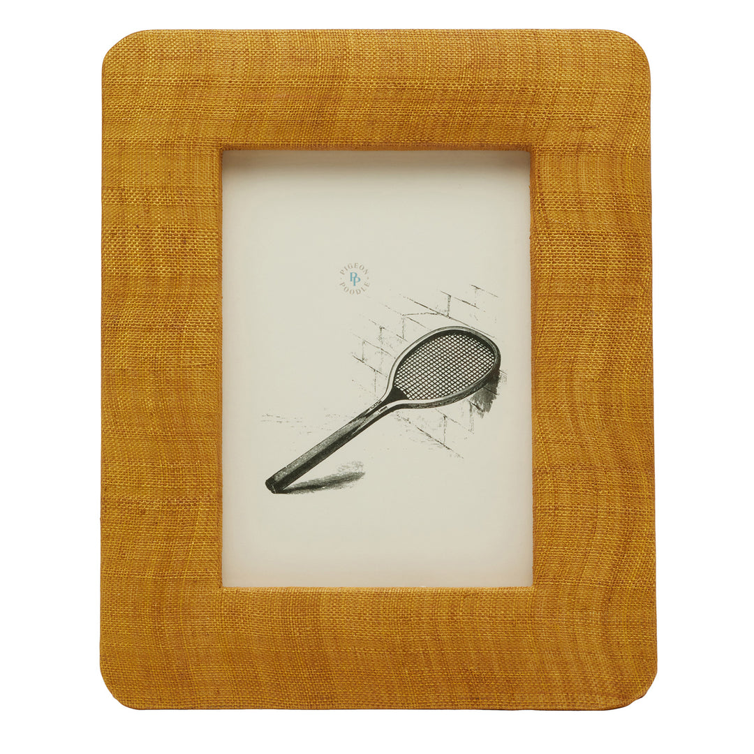 Halle Silken Abaca Picture Frames (Mustard)