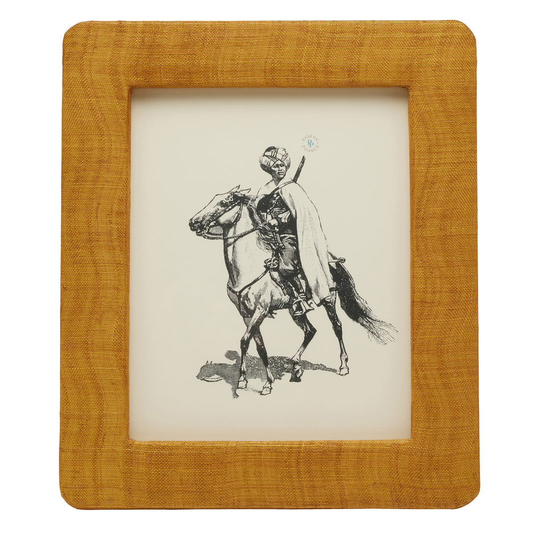 Halle Silken Abaca Picture Frames (Mustard)