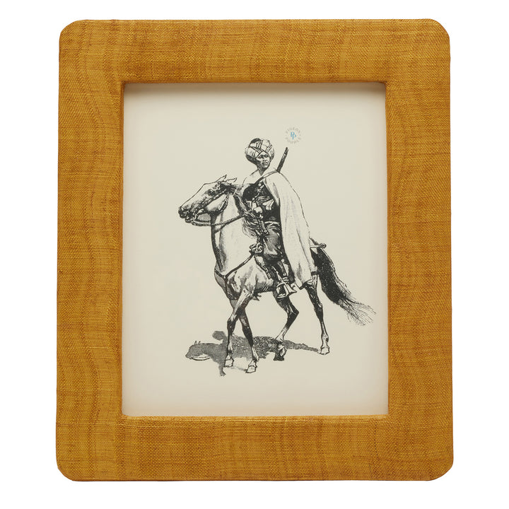 Halle Silken Abaca Picture Frames (Mustard)