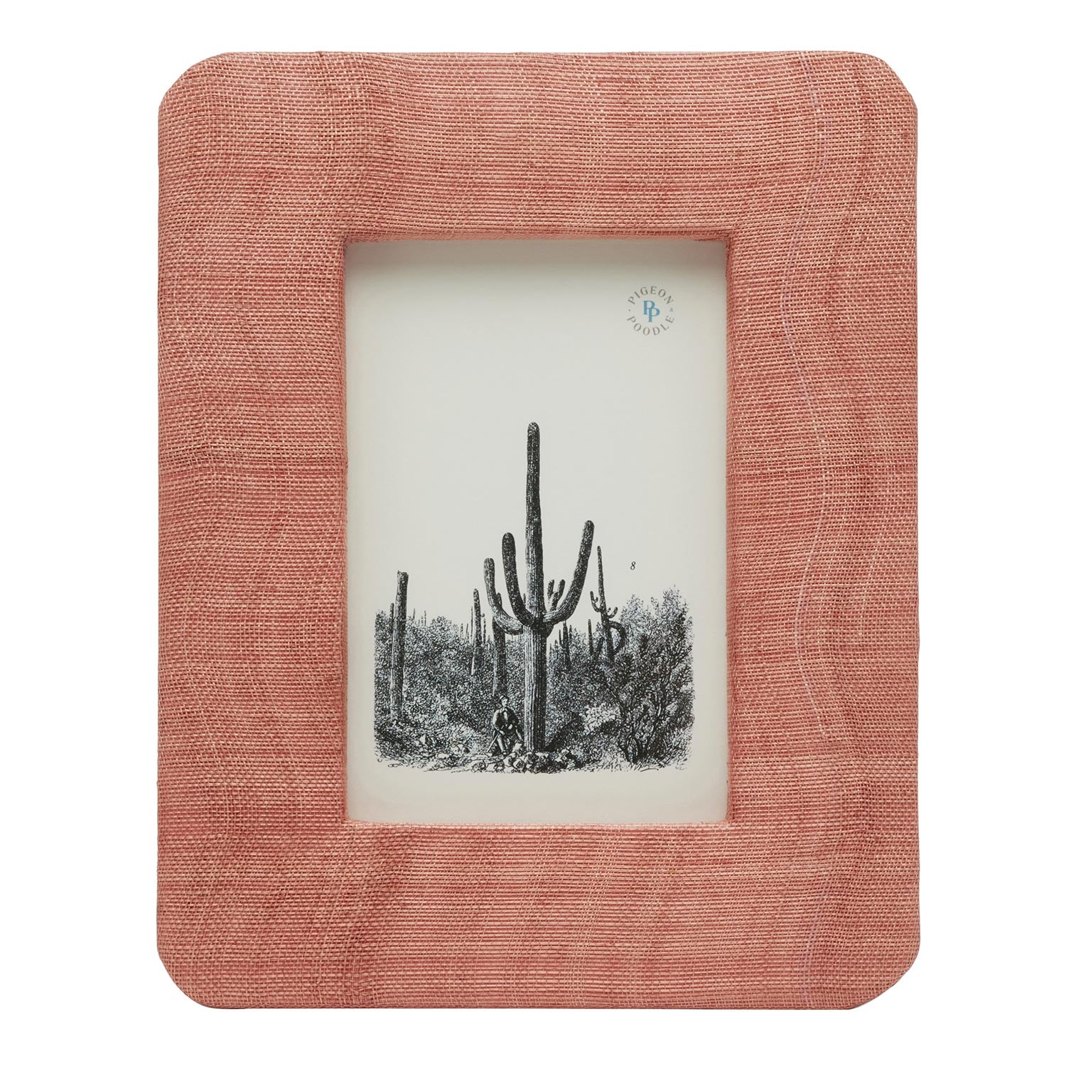 Halle Silken Abaca Picture Frame (Vintage Rose)