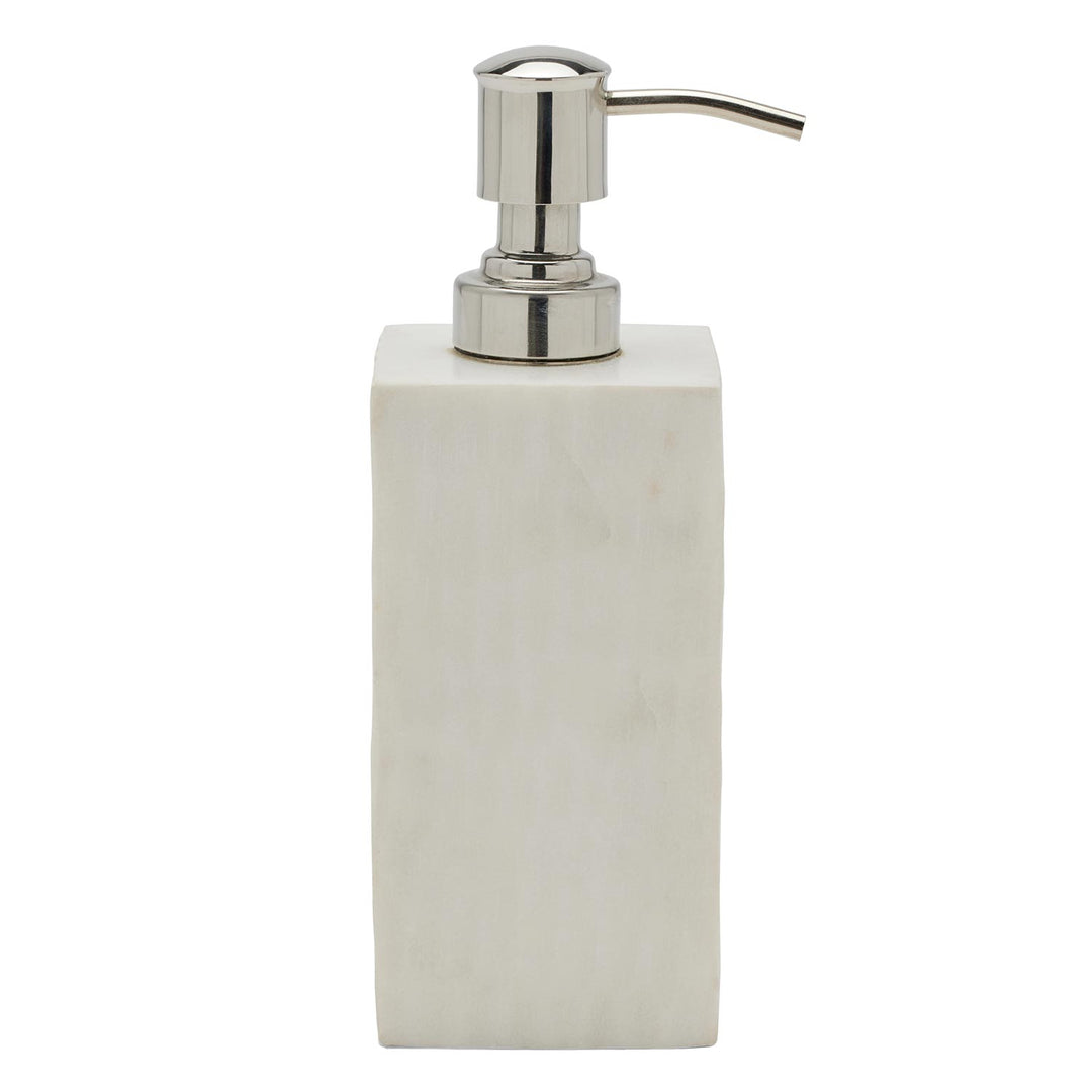 Kuna White Marble Soap Dispenser