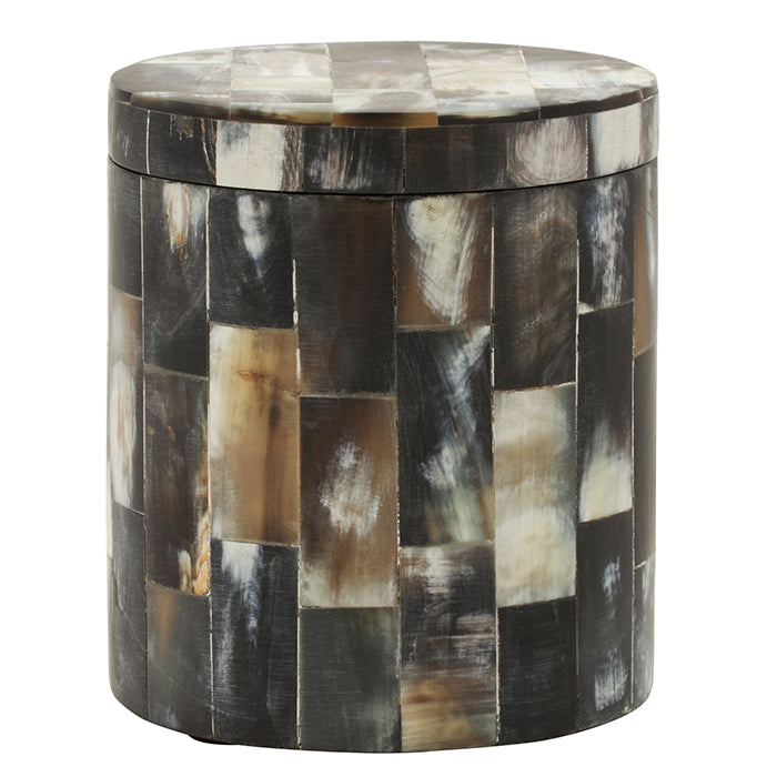 Pigeon & Poodle Lark Horn Tiled Canister
