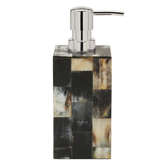 Lark Horn Tiled Soap Dispenser (Dark)