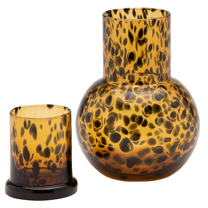 Lausanne Round Hand Blown Glass Carafe