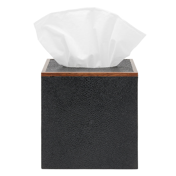 Pigeon and Poodle Manchester Faux Shagreen Tissue Box - Small - Thumbnail 4