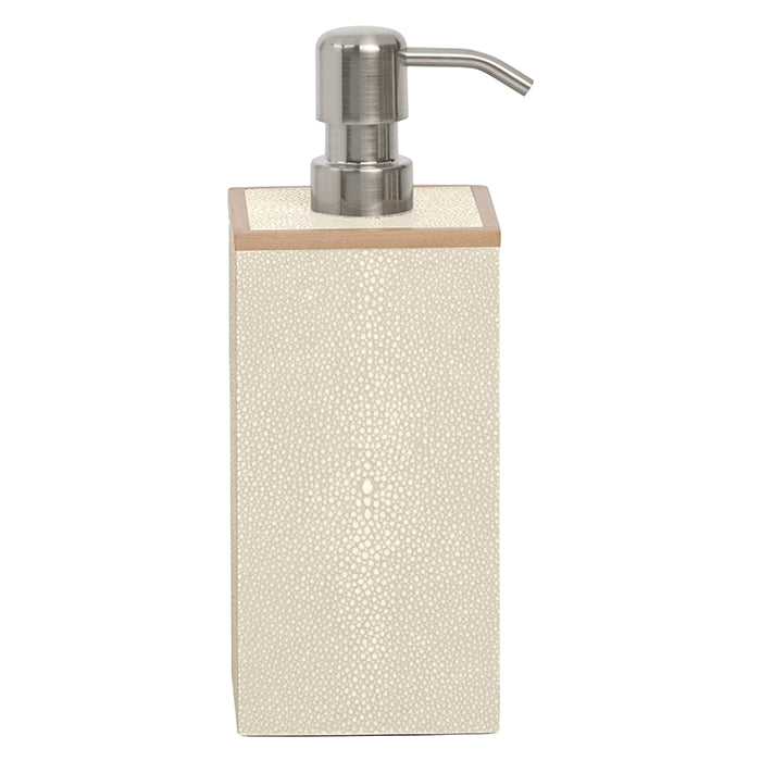Manchester Faux Shagreen Bathroom Accessories (Ivory)