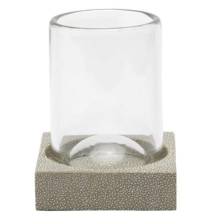 Manchester Faux Shagreen Tumbler Set/2 (Sand)