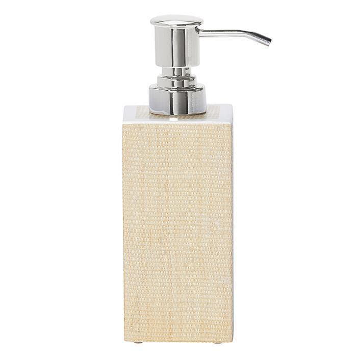 Maranello Beige White Abaca Resin Bathroom Accessories