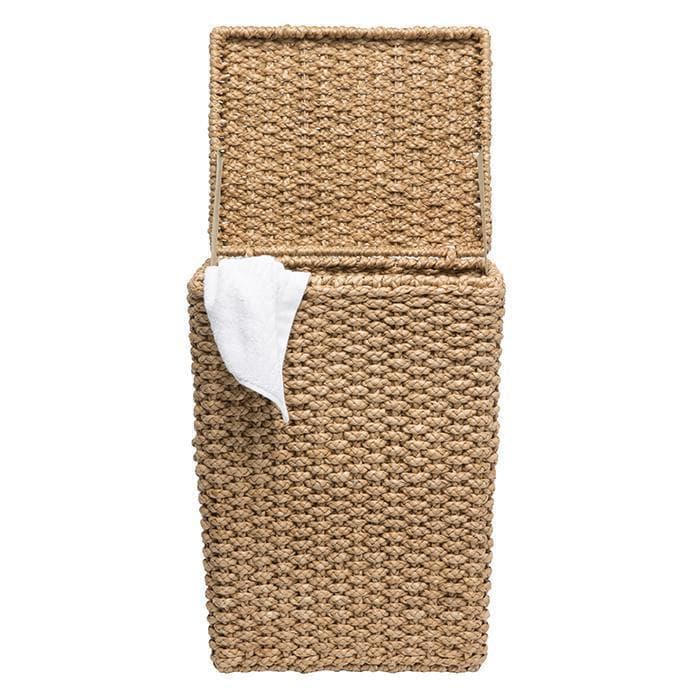 Marennes Rectangular Braided Seagrass Hamper