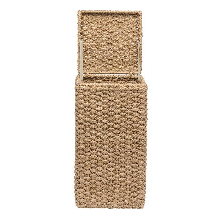 Marennes Square Braided Seagrass Hamper - Thumbnail 2