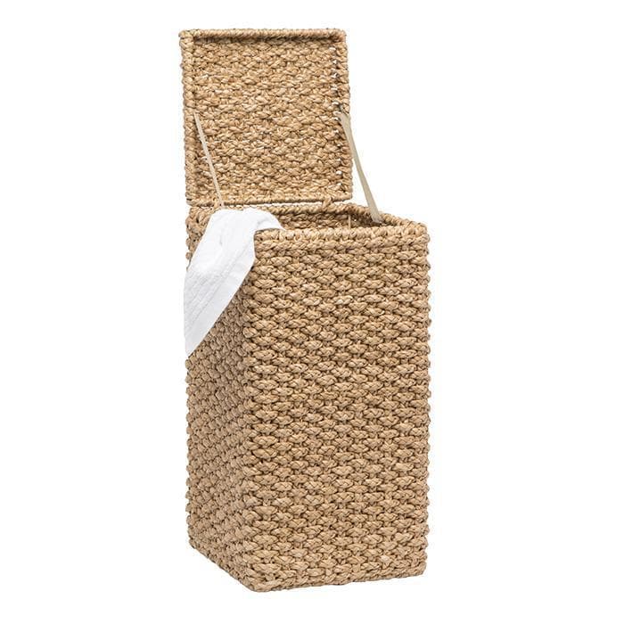 Marennes Square Braided Seagrass Hamper