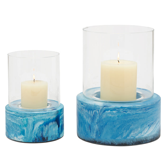 Milo Resin Hurricane (Blue Swirled) - Hudson & Vine