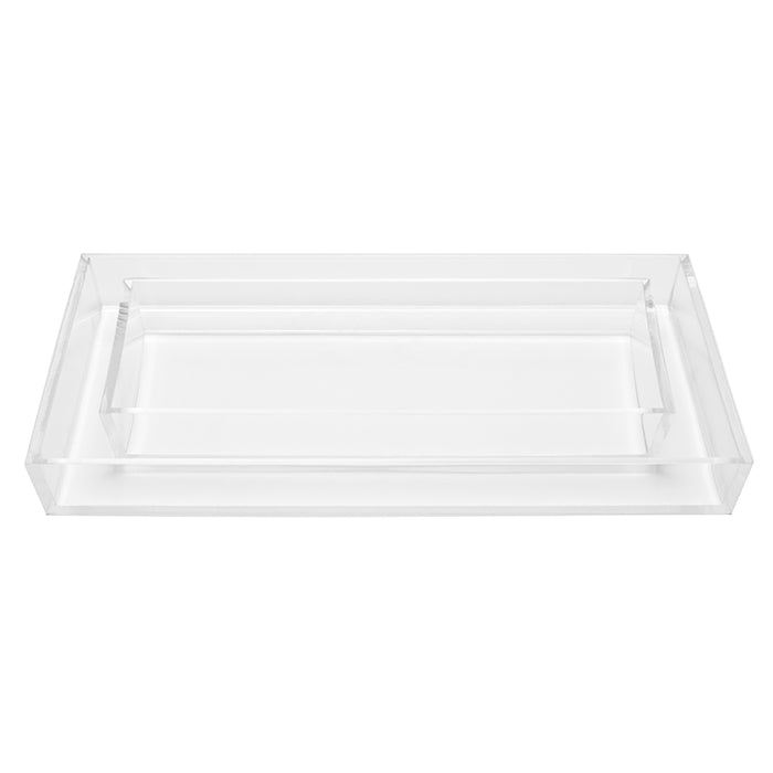 Monette Acrylic Tray Set (Clear)
