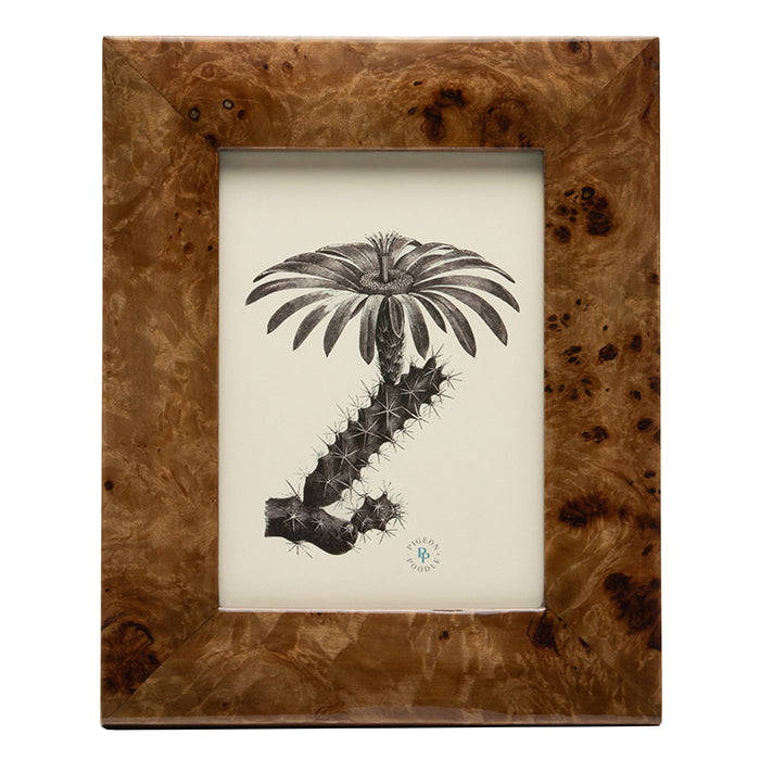 Narvik Dark Brown Burl Maple Veneer Picture Frames