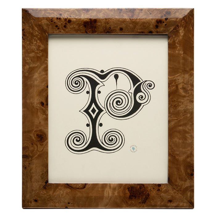 Narvik Dark Brown Burl Maple Veneer Picture Frames