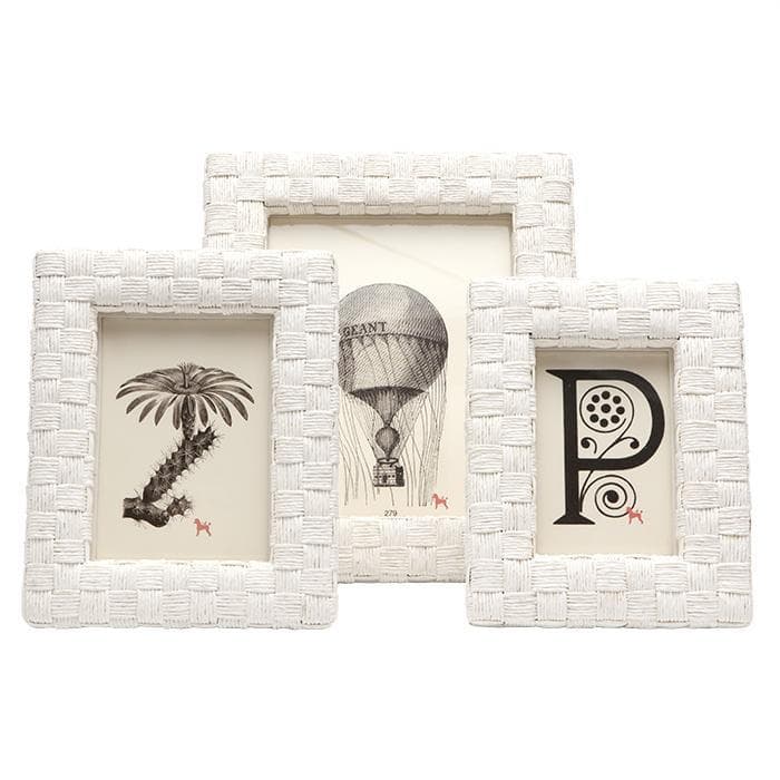 Nassau White Rope Picture Frame - Thumbnail 2