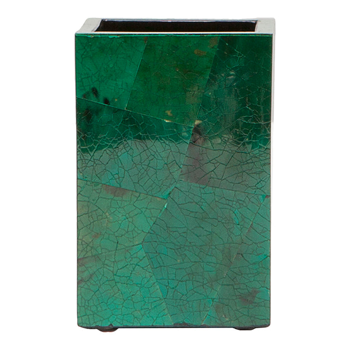 Palm Beach Emerald Shell Bathroom Accessories
