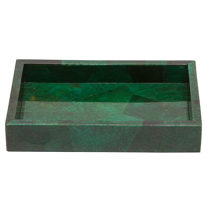 Palm Beach Emerald Shell Bathroom Accessories