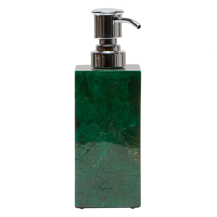 Palm Beach Emerald Shell Bathroom Accessories