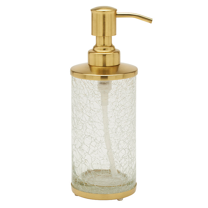 Pomaria Glass/Stainless Steel Bathroom Accessories (Brushed Gold)