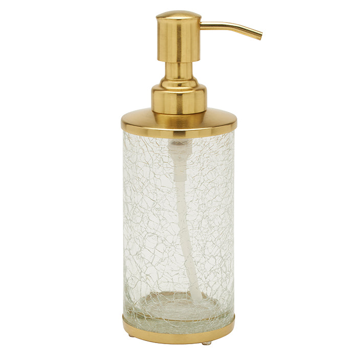 Pomaria Glass/Stainless Steel Soap Dispenser - Thumbnail 3