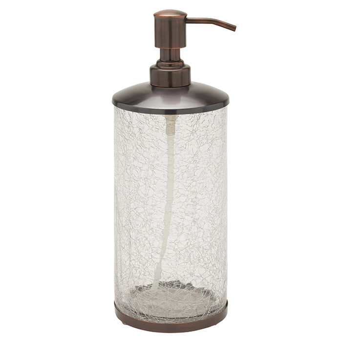 Pomaria Glass/Stainless Steel Soap Dispenser XL (Dark Bronze)