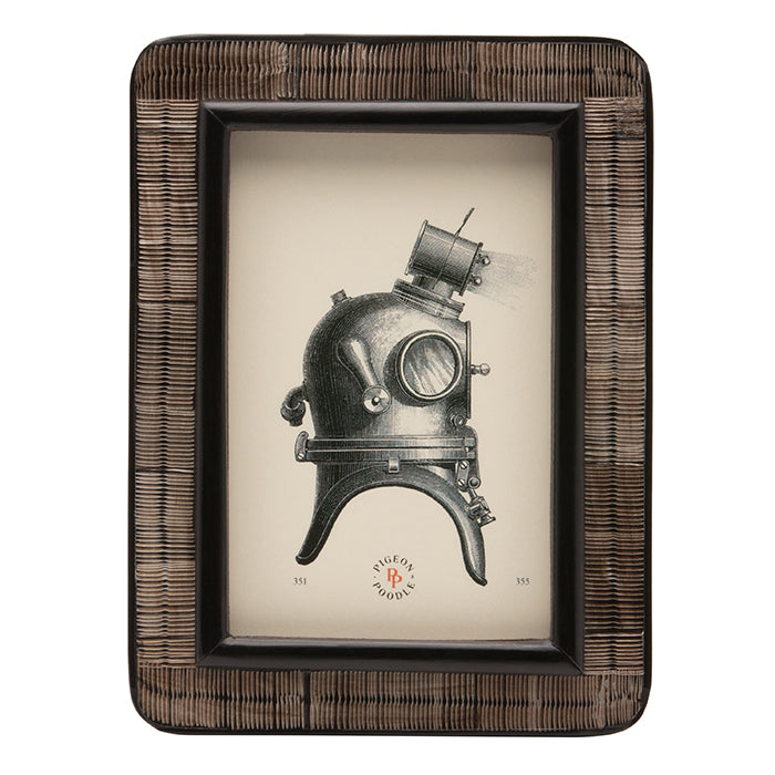 Rauma Dark Chiseled Horn Picture Frame - Thumbnail 3