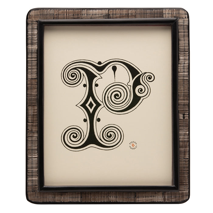 Rauma Dark Chiseled Horn Picture Frame - Thumbnail 4