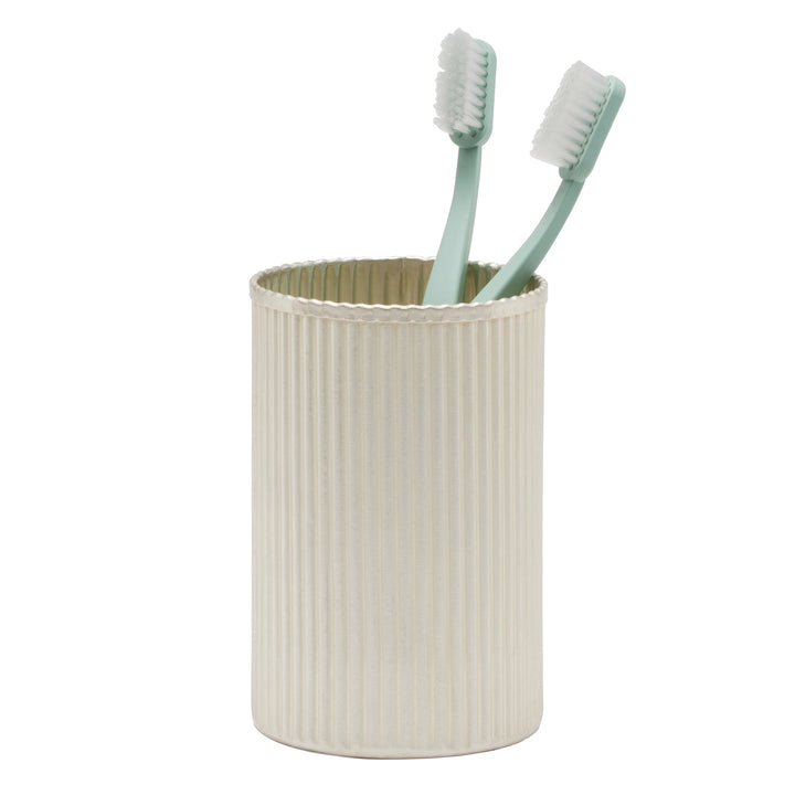 Redon Ribbed Metal Bathroom Accessories (Matte Silver)