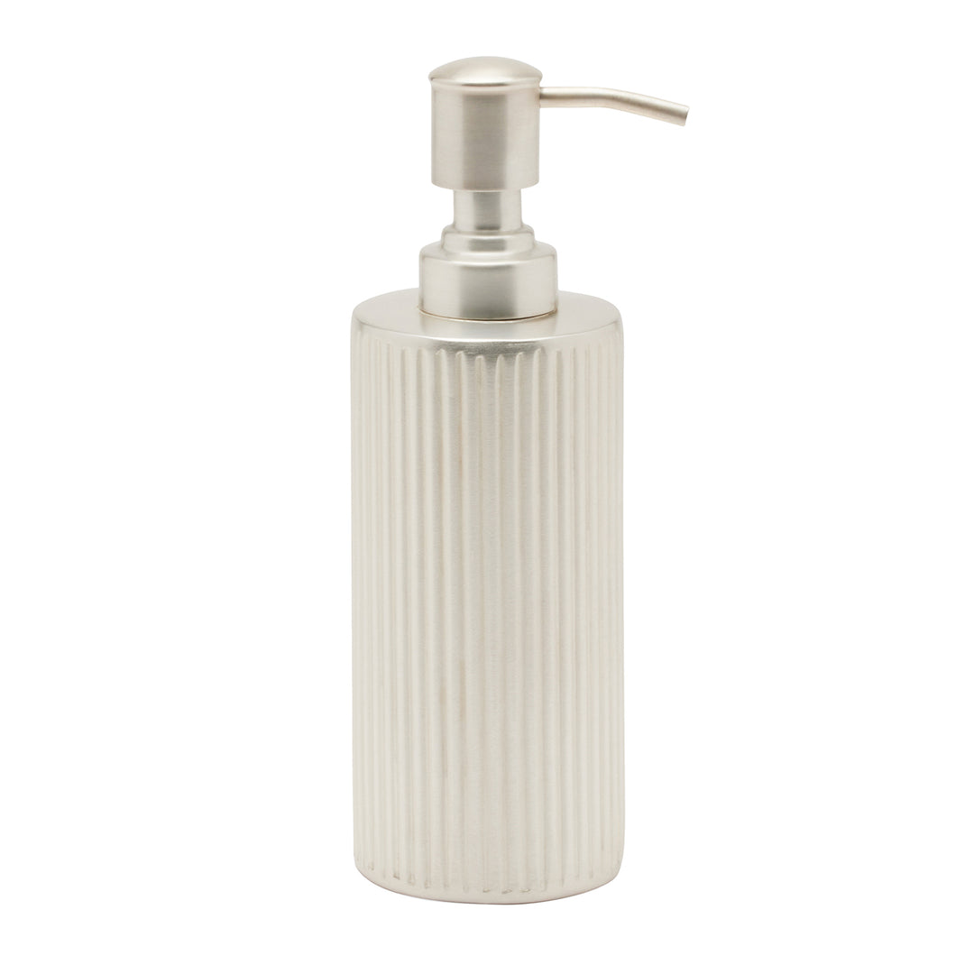 Redon Ribbed Metal Bathroom Accessories (Matte Silver)