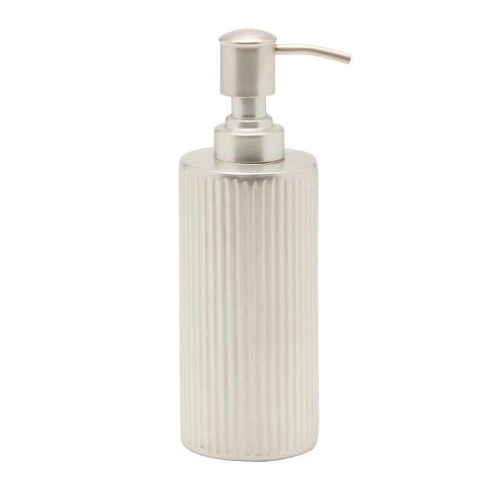 Redon Ribbed Metal Bathroom Accessories (Matte Silver)