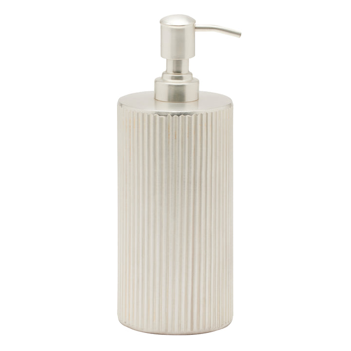 Redon Ribbed Metal Bathroom Accessories (Matte Silver)