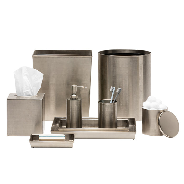 Remy Stainless Steel Tray Set (Pewter)