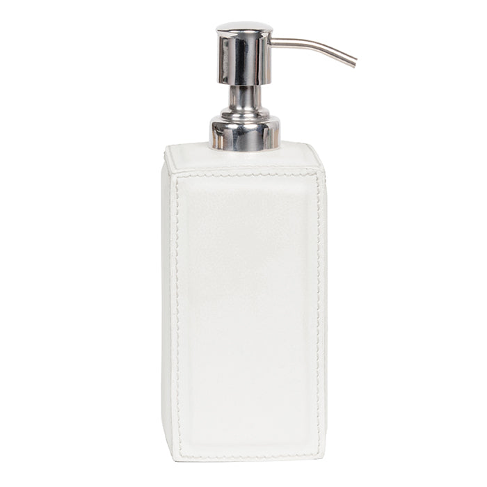 Rothwell Marine Leather Soap Pump (Bright White)