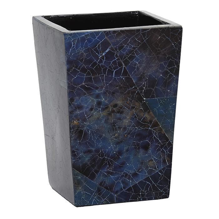 Santorini Dark Blue Pen Shell Brush Holder