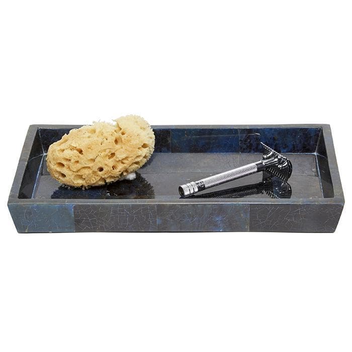 Santorini Dark Blue Pen Shell Medium Tray