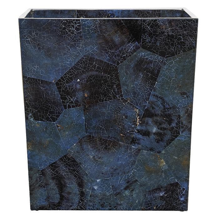 Santorini Pen Shell Rectangle Waste Basket - Thumbnail 3