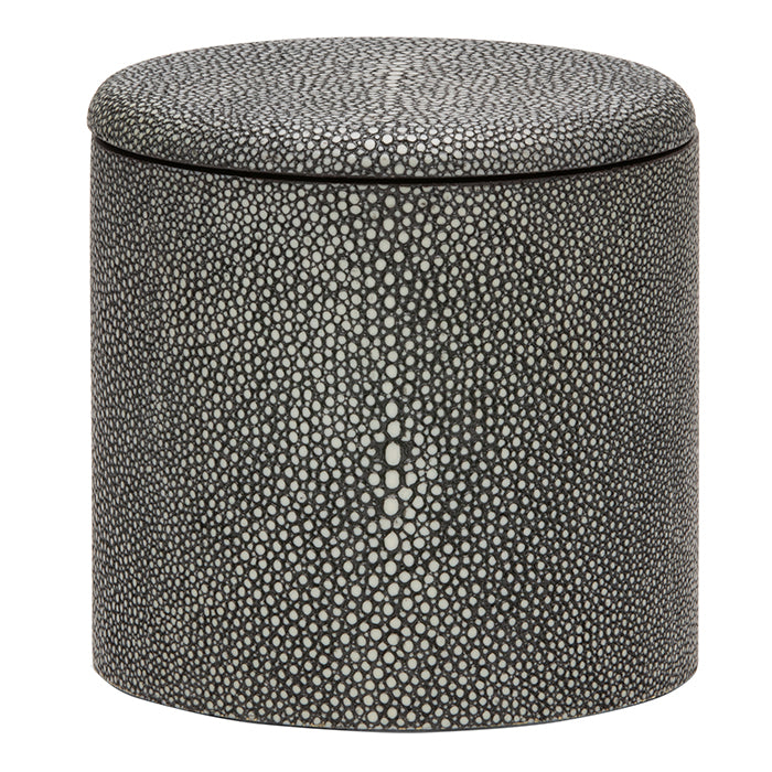 Tenby Faux Shagreen Narrow Canister - Thumbnail 5
