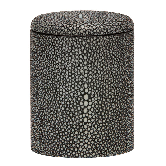 Tenby Faux Shagreen Narrow Canister - Thumbnail 2