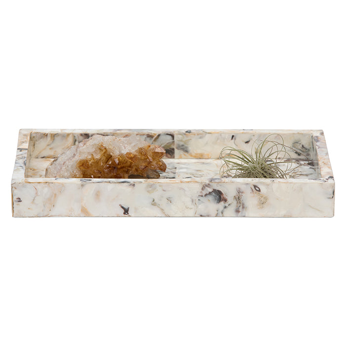 Tramore Natural Laminated Oyster Bathroom Accessories