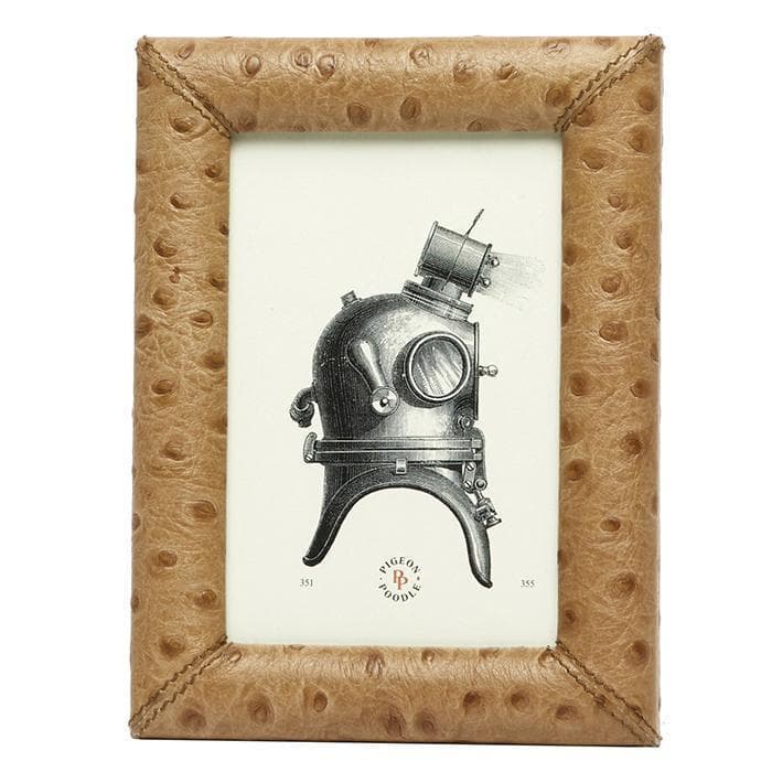 Witney Full-Grain Leather Picture Frames (Oat Brown)