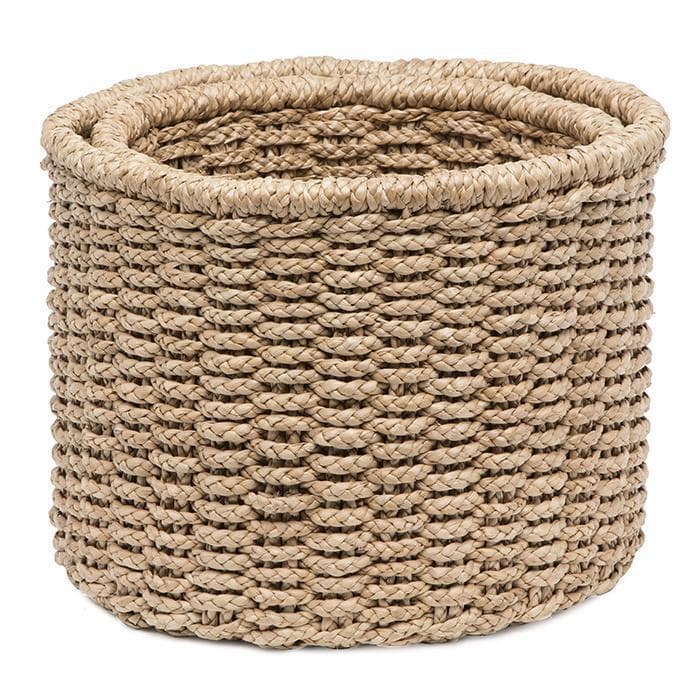 Yuma Round Seagrass Basket Set/2