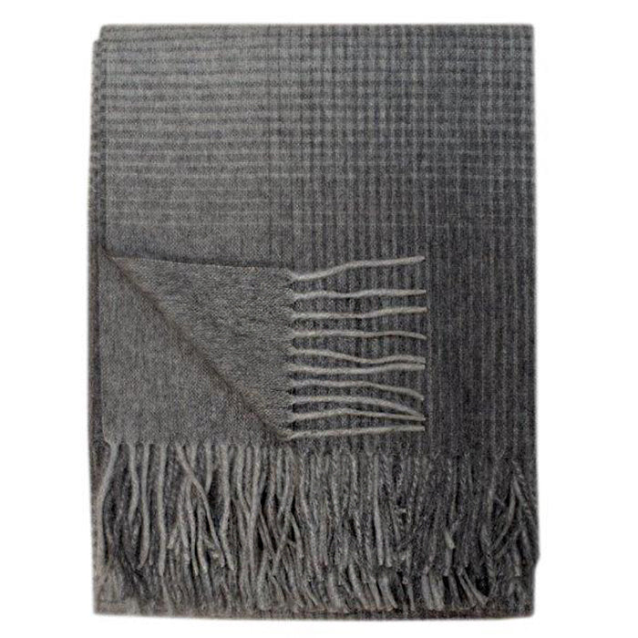 Pinery Alpaca Wool Throw (Light Grey)