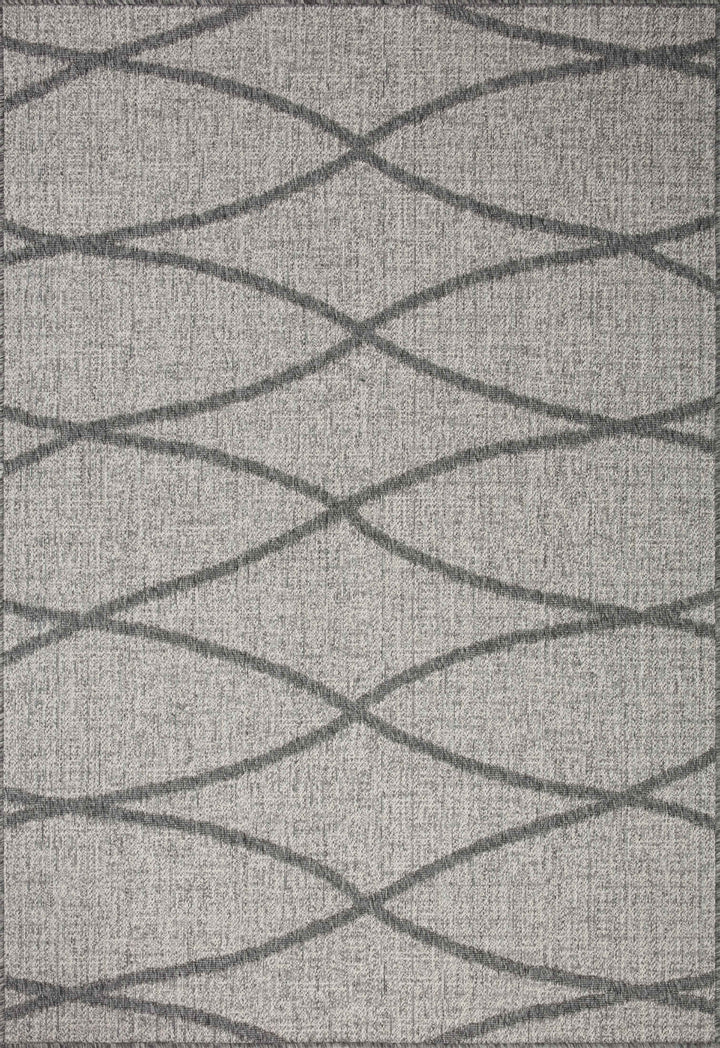 Loloi II Rainier Dove / Grey Indoor/Outdoor Area Rug (RAI-07)