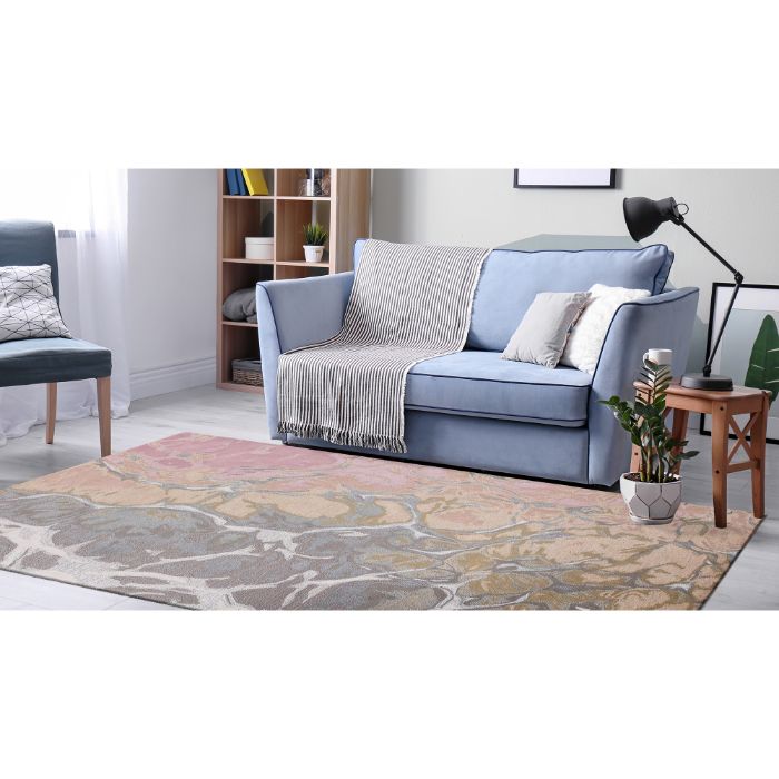 Liora Manne Corsica Water Indoor Rug Blush