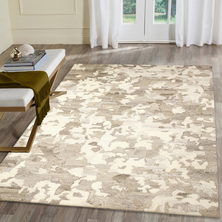 Liora Manne Hana Abstract Indoor Rug Natural