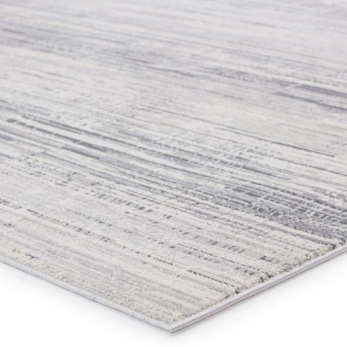 Vibe by Jaipur Living Zesiro Abstract Gray/ Ivory Area Rug (SOLACE - SOC04)
