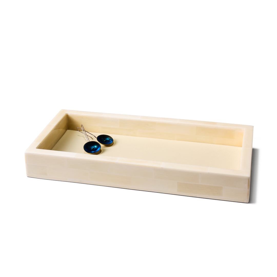 Ladorada Bone Tile Valet Tray