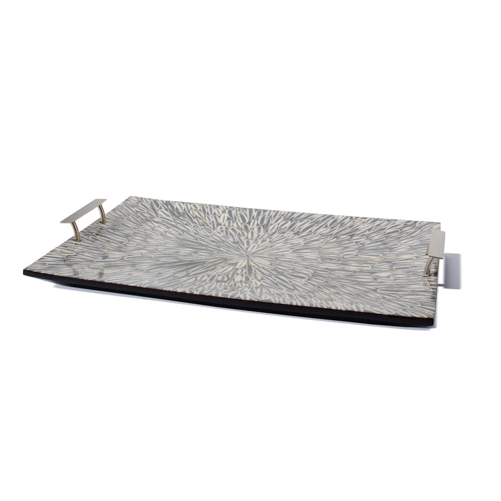 Ladorada Gray Almendro Serving Tray